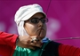 Zahra Nemati of the Islamic Republic of Iran targets gold