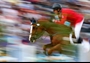 Richard Fellers of the United States riding Flexible competes in Individual Jumping