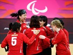 Japan win gold in the women's Team Goalball