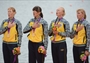 Ukraine takes gold in the women's Quadruple Sculls