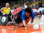 France take on Sweden in the Wheelchair Rugby