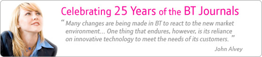 Celebrating 25 Years of the BT Journal