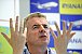 Ryanair-Chef Michael O'Leary in der Defensive. - APAweb/dapd/Harald Tittel