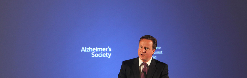 David Cameron speaks on the Dementia challenge