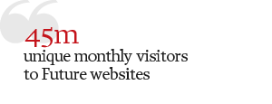 45m unique monthly visitors to our websites