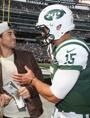 Tim Tebow with Jets