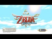 The Legend of Zelda: Skyward Sword Game: Title Screenshot