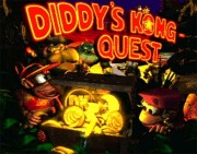 Donkey Kong Country 2: Diddy's Kong Quest Game: Title Screenshot