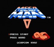 Mega Man 5 Game: Title Screenshot