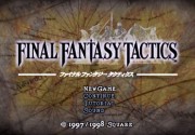Final Fantasy Tactics Game: Title Screenshot