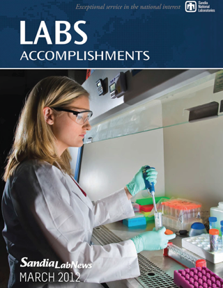 Lab Accomplishments brochure cover