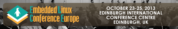 Embedded Linux Conference Europe 2013