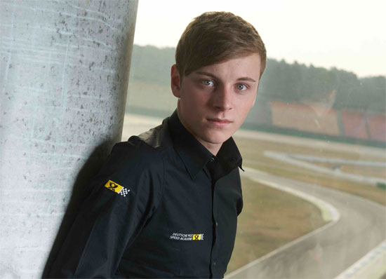 Kirchhfer wurde zum Sieger der Deutschen Post Speed Academy 2012 gekrt