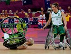 Australia take on Germany in the women's Wheelchair Basketball gold medal match