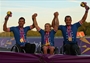 USA win gold in the mixed H 1-4 Cycling team relay 
