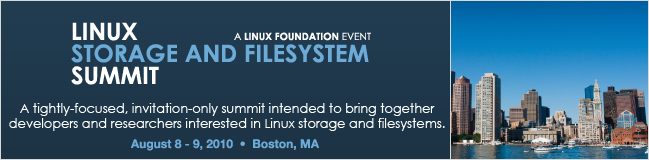 Linux Storage and Filesystems Workshop Header