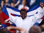 Idalys Ortiz of Cuba wins gold in the women's +78kg Judo