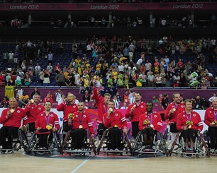 Canada win gold in the men's Wheelchair Basketball final