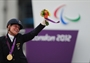 Hannelore Brenner of Germany wins gold during the Equestrian Dressage 