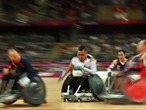 Japan go up against USA in the Wheelchair Rugby