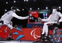 China against France in the Wheelchair Fencing 