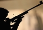 A silhouette of Berit Gejl of Denmark in the Shooting