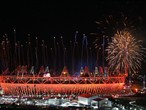 The London 2012 Olympic Closing Ceremony comes to an end