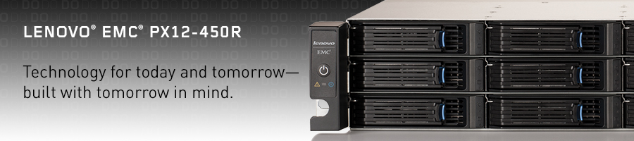 LenovoEMC px12 Network Storage — Technology for today and tomorrow — built with tomorrow in mind