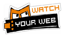 Logo der Kampagne Watch Your Web (verweist auf: "So surfst Du sicher im Netz" - www.watchyourweb.de (Öffnet neues Fenster))