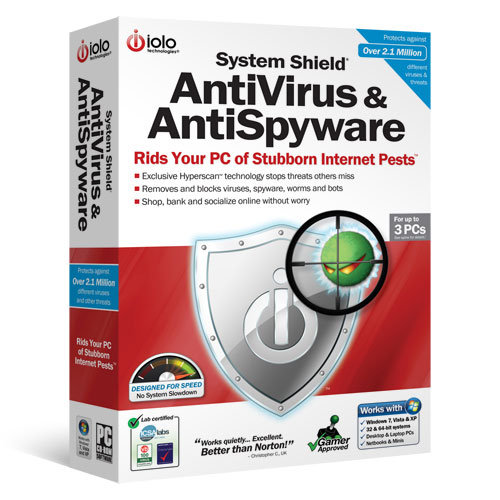 iolo System Shield 4 AntiVirus and AntiSpyware