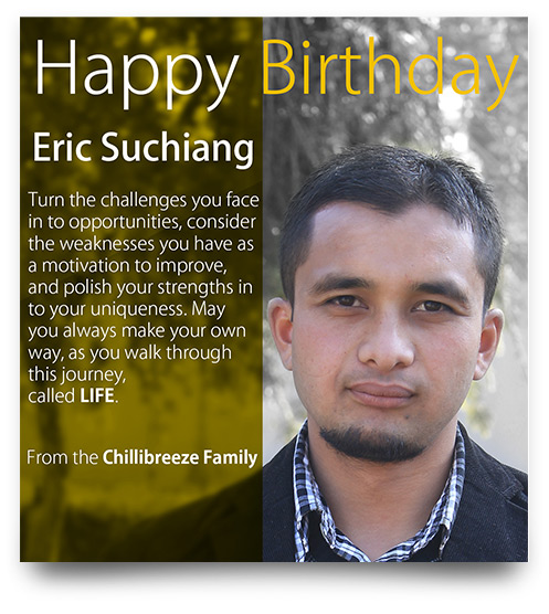 Birthday Card - Eric Suchiang