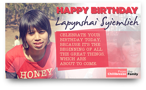 Happy Birthday - Lapynshai Syiemlieh