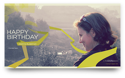 Birthday Card - Joanna Budelman