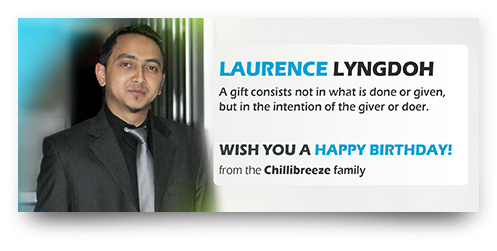 Birthday Card - Laurence Lyngdoh