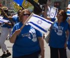 The Israel Day Parade makes its way up New York's Fifth Ave., Sunday June 2, 2013
