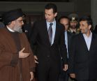 Nasrallah, Assad and Ahmadinejad