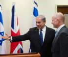 Benjamin Netanyahu and William Hague