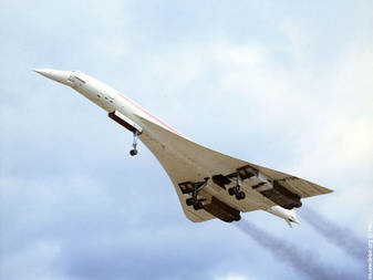 Concorde F-WTSS prototype 001 en vol