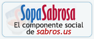 SopaSabrosa.com.ar el componente social de sabros.us