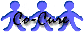 [Co-Cure Logo, representing ME/CFS & Fibromyalgia patients, doctors and researchers.]
