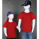 Kids Gucci T Shirt Red Gg Textured