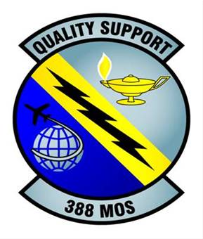 388th MOS patch