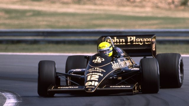 Pole sitter Ayrton Senna (BRA) Lotus 98T finished the race in second position.
Hungarian Grand Prix, Rd 11, Hungaroring, Budapest, Hungary, 10 August 1986.