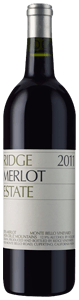 Ridge Vineyards Estate Merlot 2011
