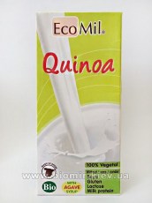 Молоко из киноа с сиропом агавы  EcoMil