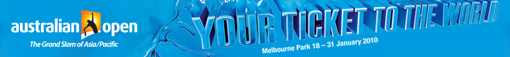 The Wonderful World of Tennis presents Australian Open - The Grand Slam of Asia/Pacific - The World's Biggest Stage - Melbourne Park 18 Jan - 31 Jan 2010