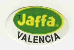 Jaffa 'Valencia' sticker