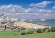 A view of Eastbourne's seafront