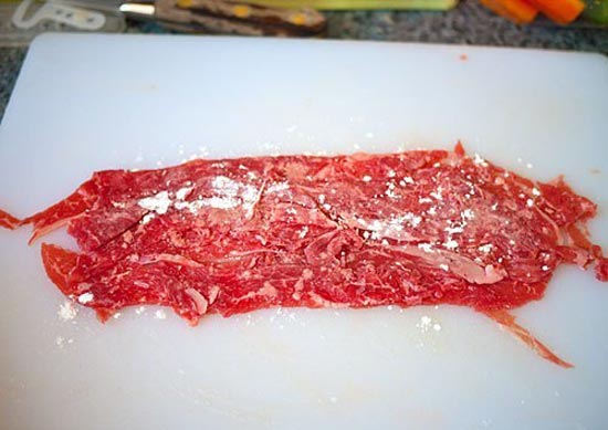 thit bo kho kieu nhat3 Hướng dẫn làm thịt bò khô kiểu Nhật