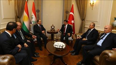 Turkey in Iraq to promote stability, Davutoglu says